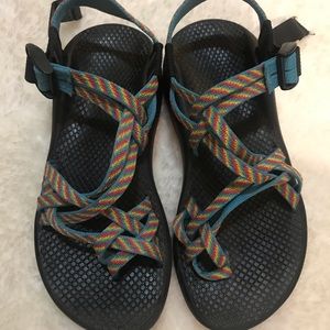 Rainbow Strap Chacos